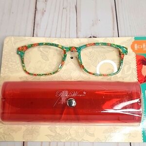 THE PIONEER WOMEN |VINTAGE FLORAL BLUE LIGHT GLASSES